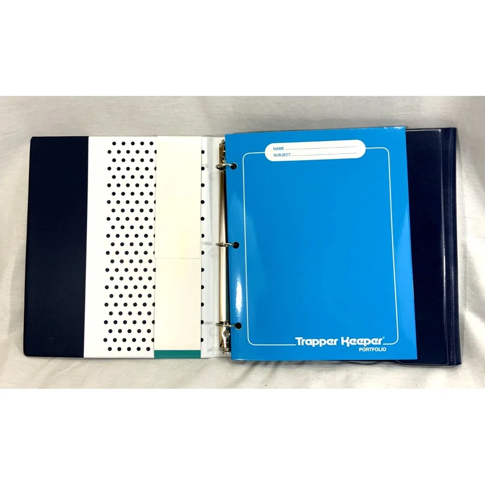 NEW Trapper Keeper Binder Retro Portfolio Folder 2020 Mead (A) Laser Galaxy‎